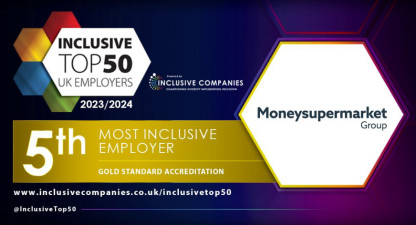5th most inclusive employer gold standard accreditation award