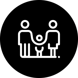 Parental leave family icon